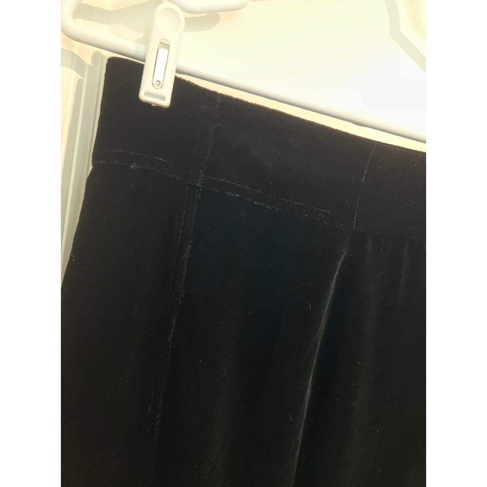 Charles Nolan NY Black Velvet Skirt – Size 8 - Picture 4 of 7